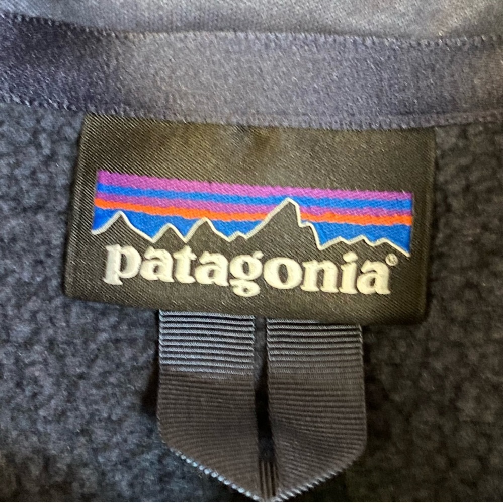 Patagonia Better Sweater Fleece Pullover Womens Small Blue 1/4 Zip Gorpcore - Picture 3 of 8